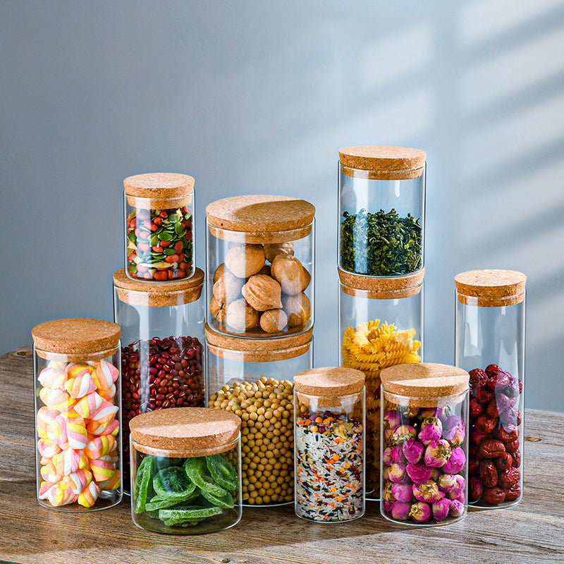 Square Glass Storage Containers