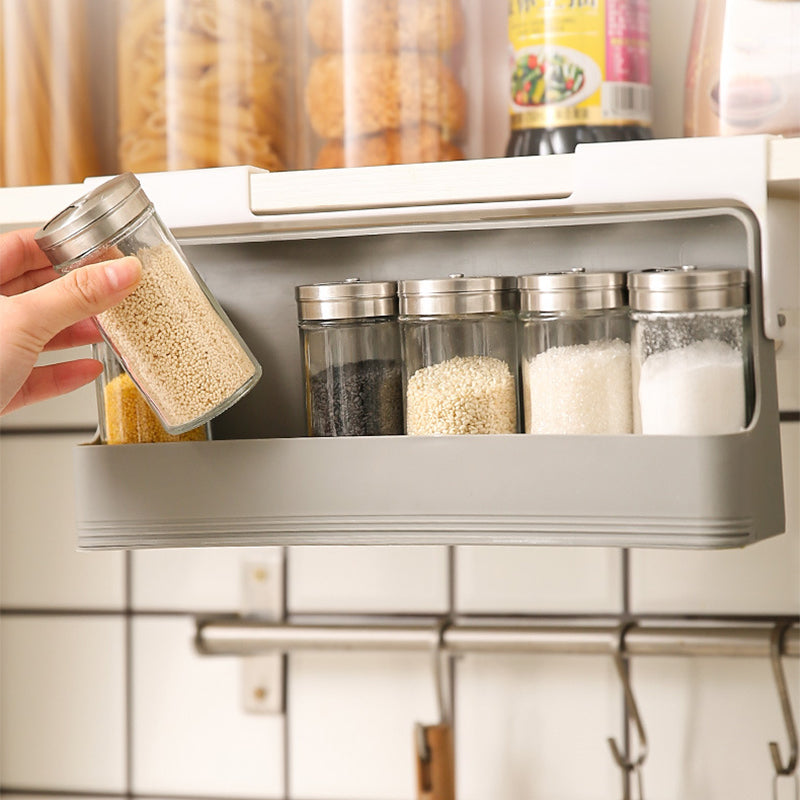 Under-Shelf Spice Rack Organizer