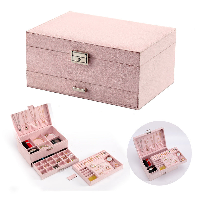 Velvet Jewelry Storage Box