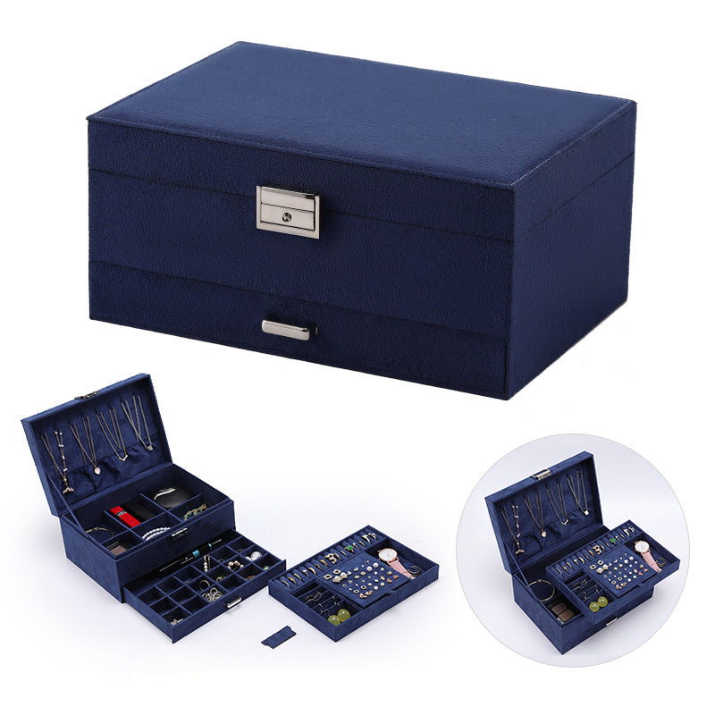 Velvet Jewelry Storage Box