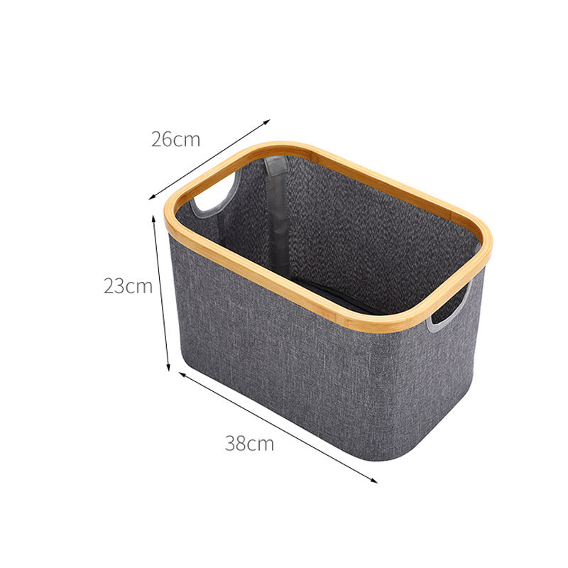 Bamboo Fabric Laundry Basket