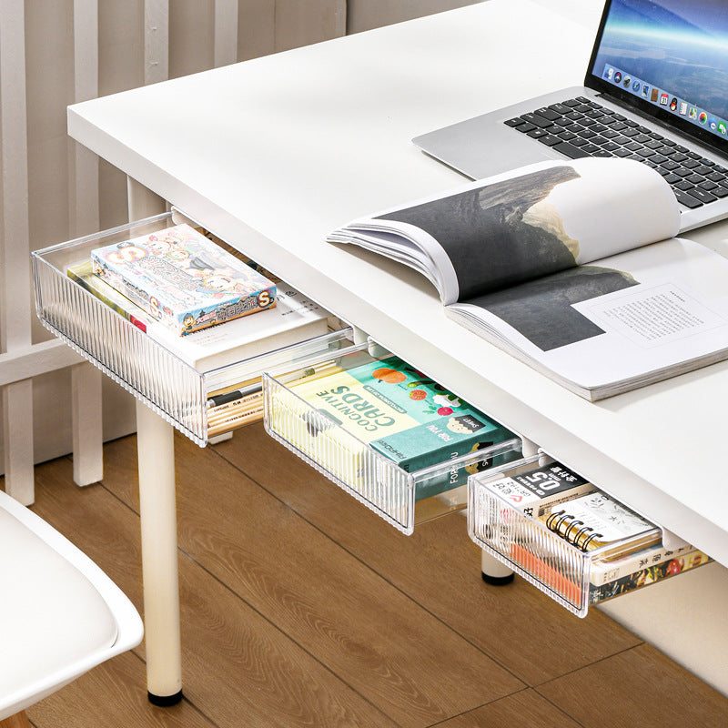 Under Desk Storage with Slide-Out Drawers