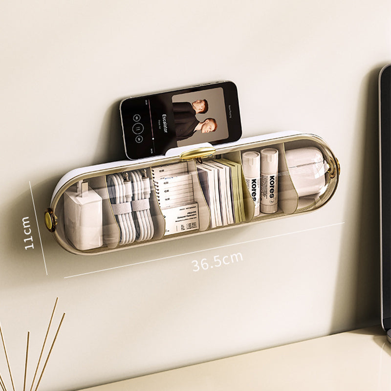 Wall-Mounted Storage for Charging Essentials