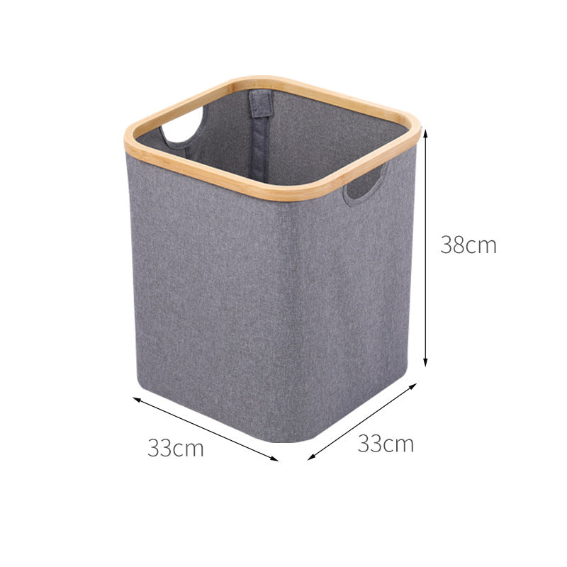 Bamboo Fabric Laundry Basket