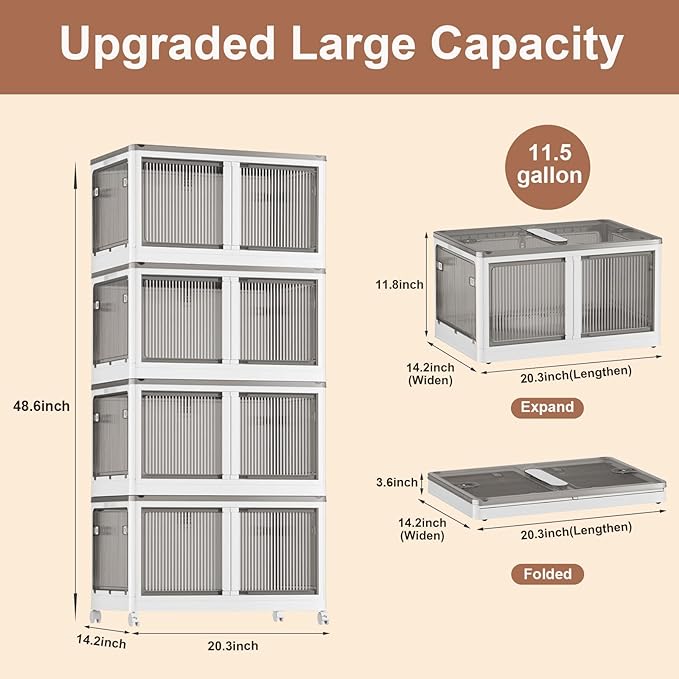 Foldable Shelf Drawer Organizer