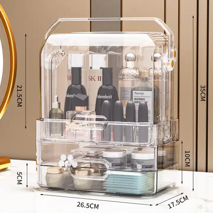 Clear Acrylic Makeup Storage Box