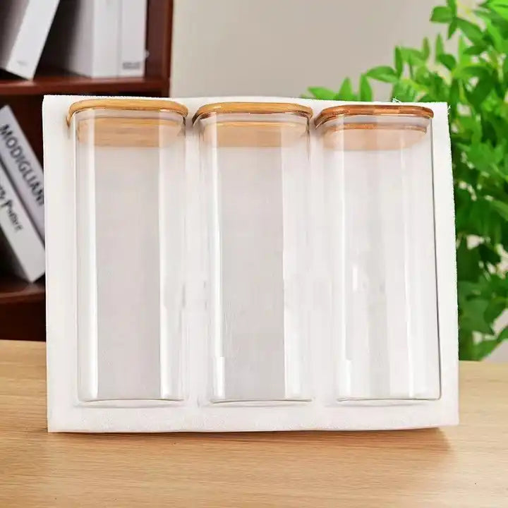 Square Glass Storage Containers